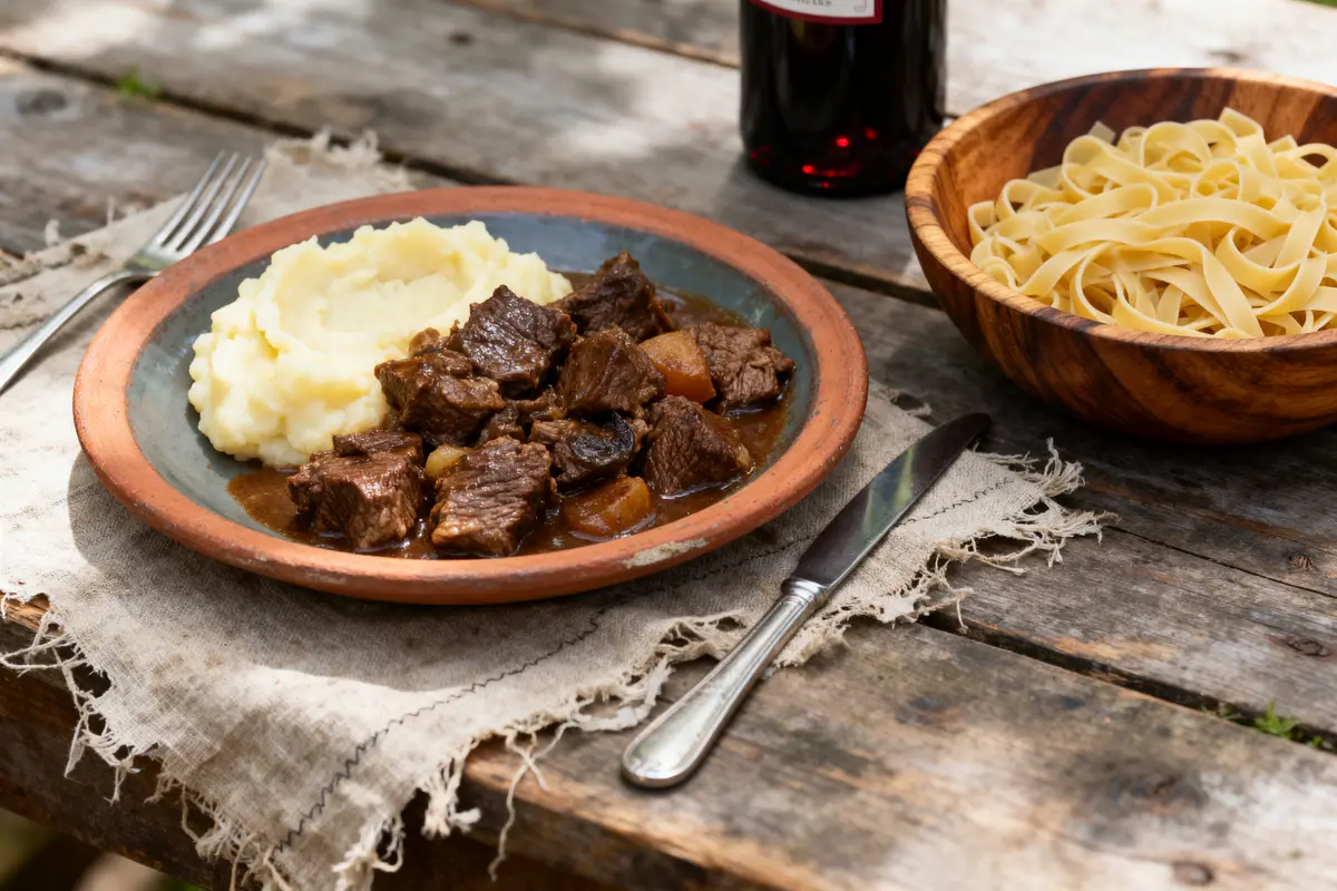 Accompagnements pour bœuf bourguignon : 10 idées gourmandes