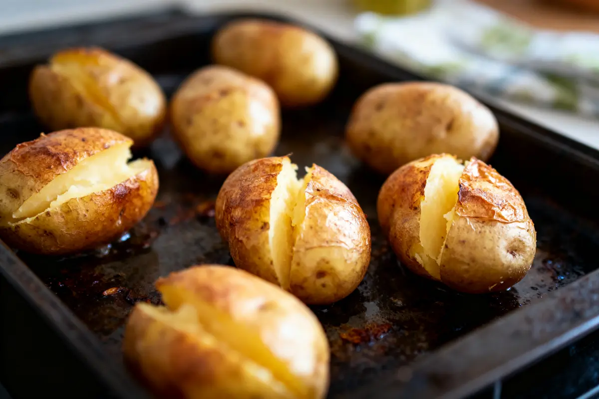 Cuisson de pomme de terre au four : Recette croustillante !