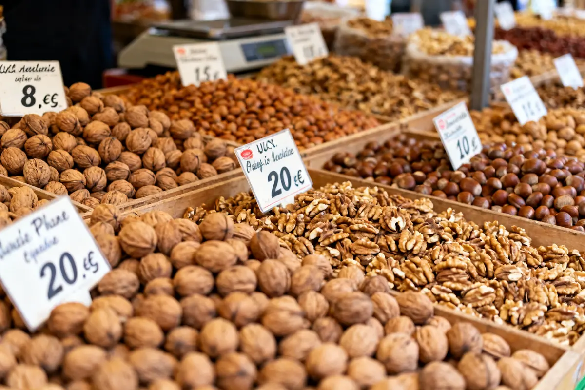 Prix au kilo noix : Guide complet des tarifs et qualités