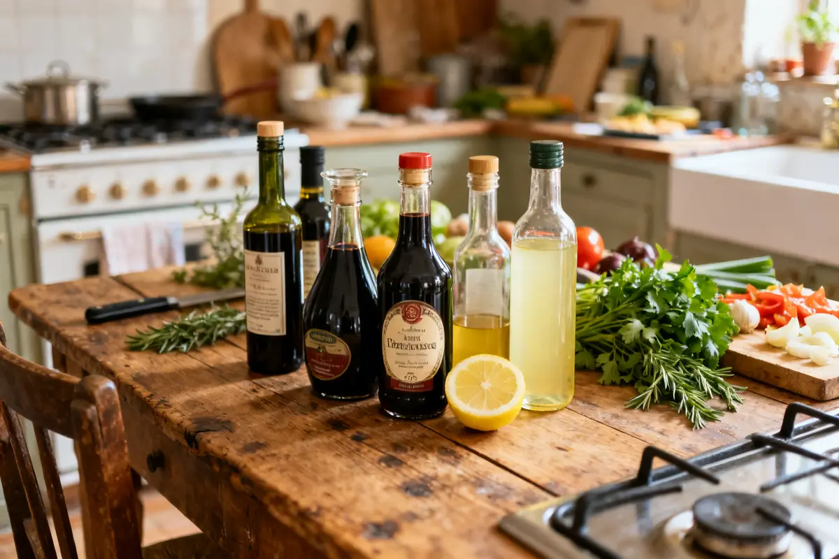 Remplacer le vinaigre de cidre par quoi ? 5 alternatives faciles