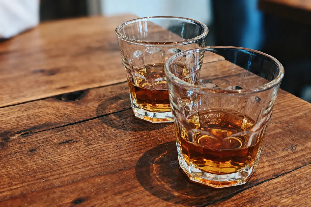 Combien de grammes d’alcool dans 2 verres de Whisky ?