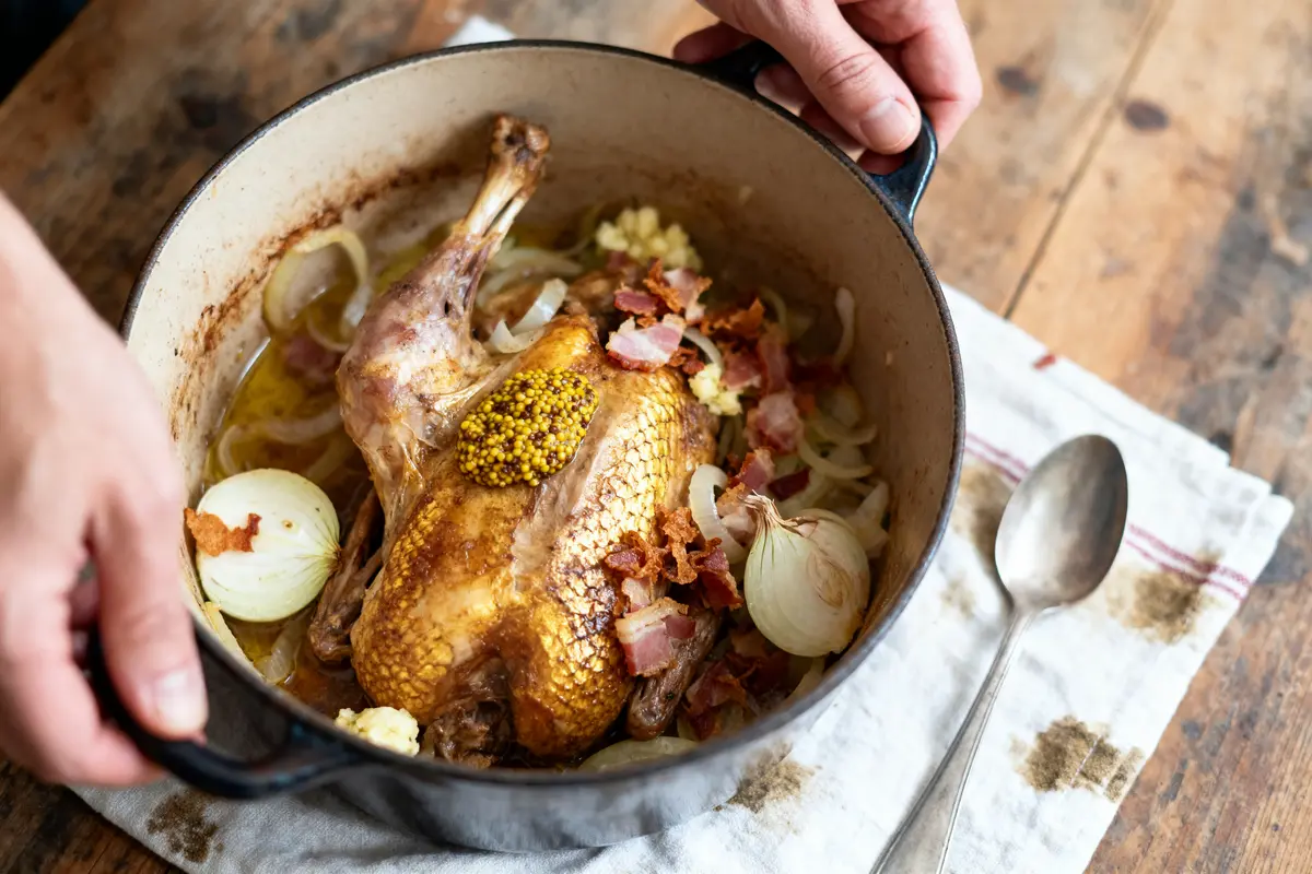 Recette de Lapin à la Moutarde façon Grand-Mère : Délicieuse !